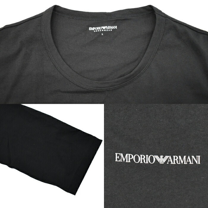 楽天市場】EMPORIO ARMANI エンポリオ アルマーニ ロングTシャツ ロンT