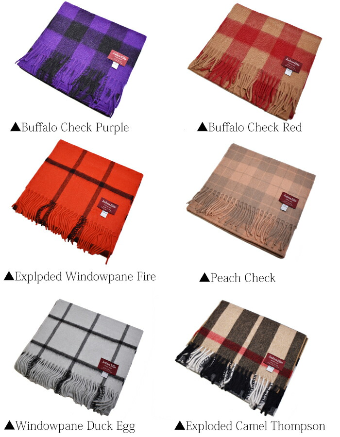 楽天市場】Joshua Ellis ジョシュアエリス カシミヤ 100% マフラー