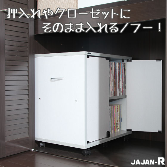 楽天市場】□送料無料！□ 同人誌ワゴン 鍵付き＆キャスター付き本棚