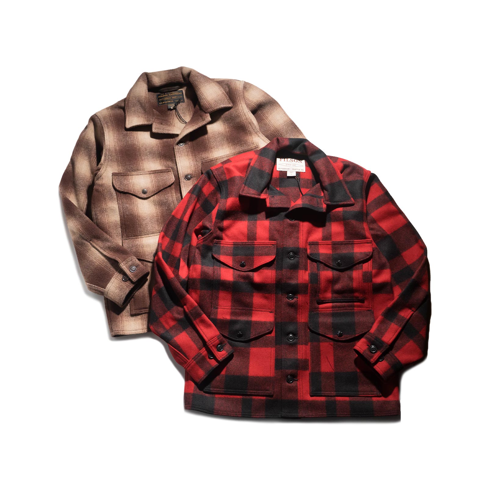 楽天市場】フィルソン FILSON ウールコート マッキーノ クルーザー