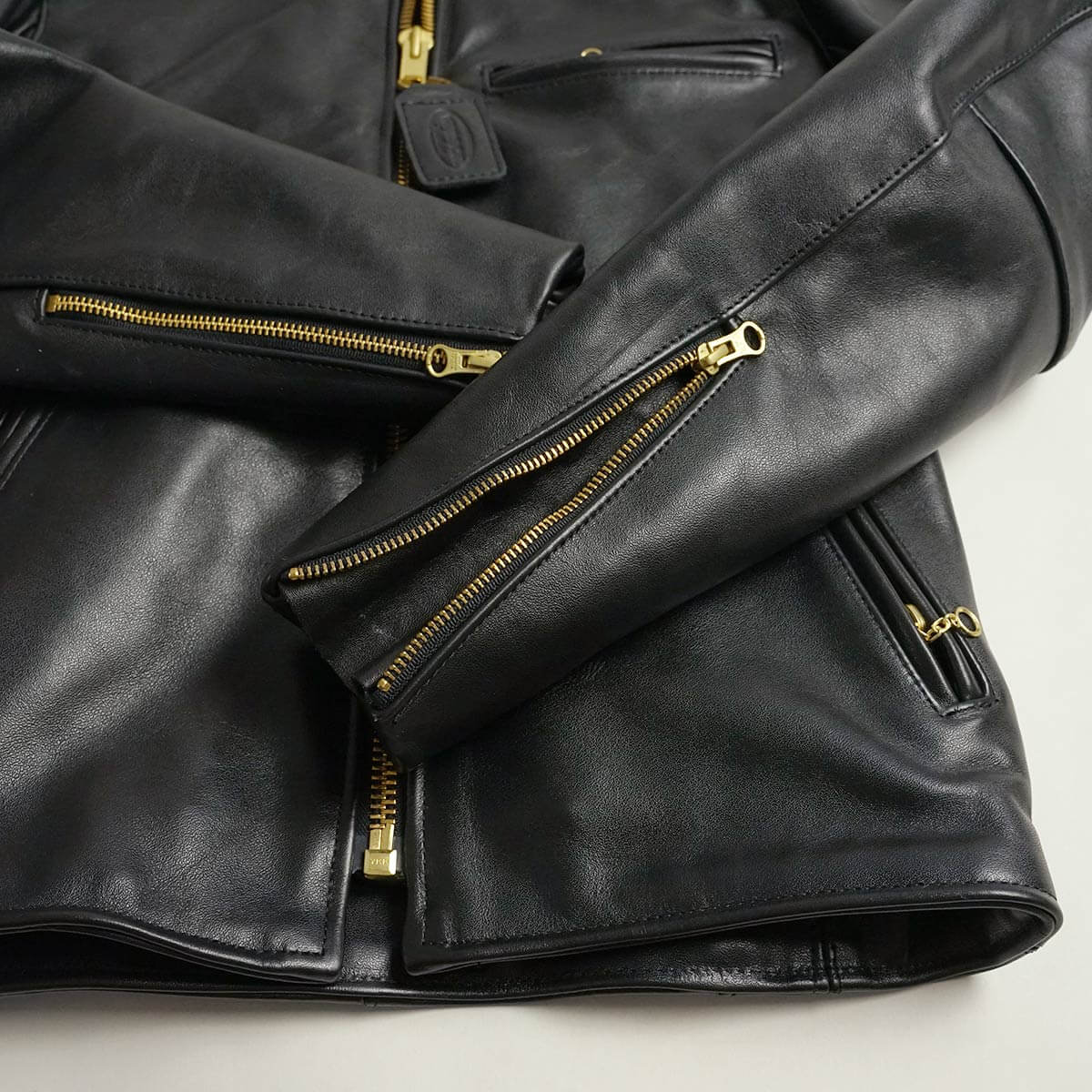 楽天市場】バンソン VANSON MODEL B シングル ライダース ブラック