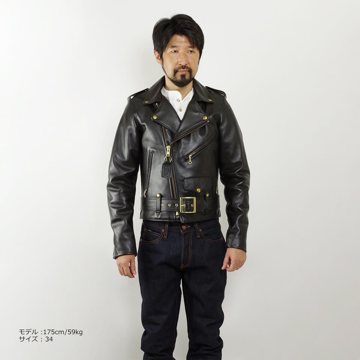 楽天市場】バンソン VANSON C2 ダブル ライダース ブラック