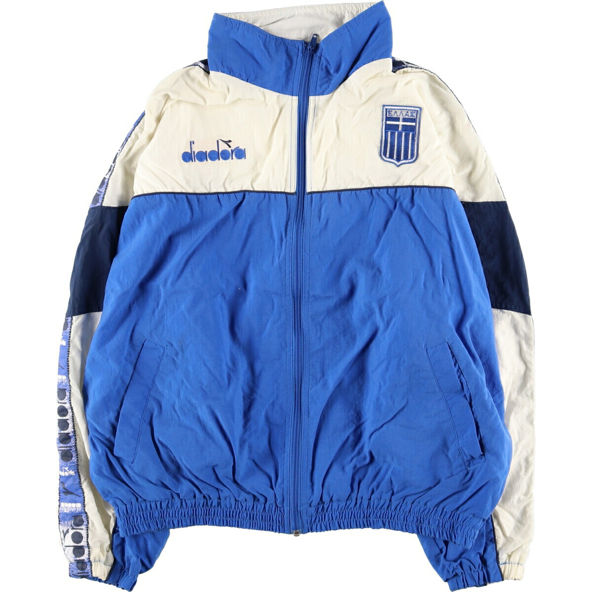 楽天市場】古着 ディアドラ diadora バック刺繍 ナイロンジャケット