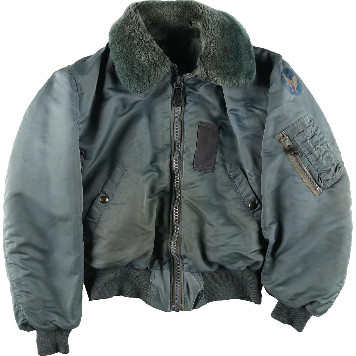 b-15d 50s 米軍実物 黒タグ 楽天市場】古着 希少サイズ 50年代 米