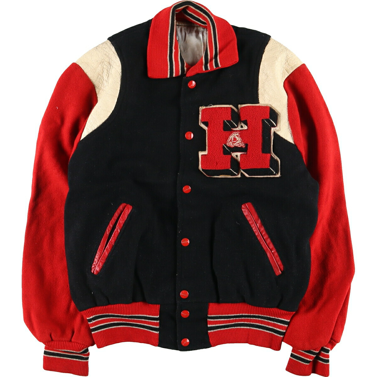 楽天市場】古着 ~60'S ウールスタジャン アワードジャケット バー