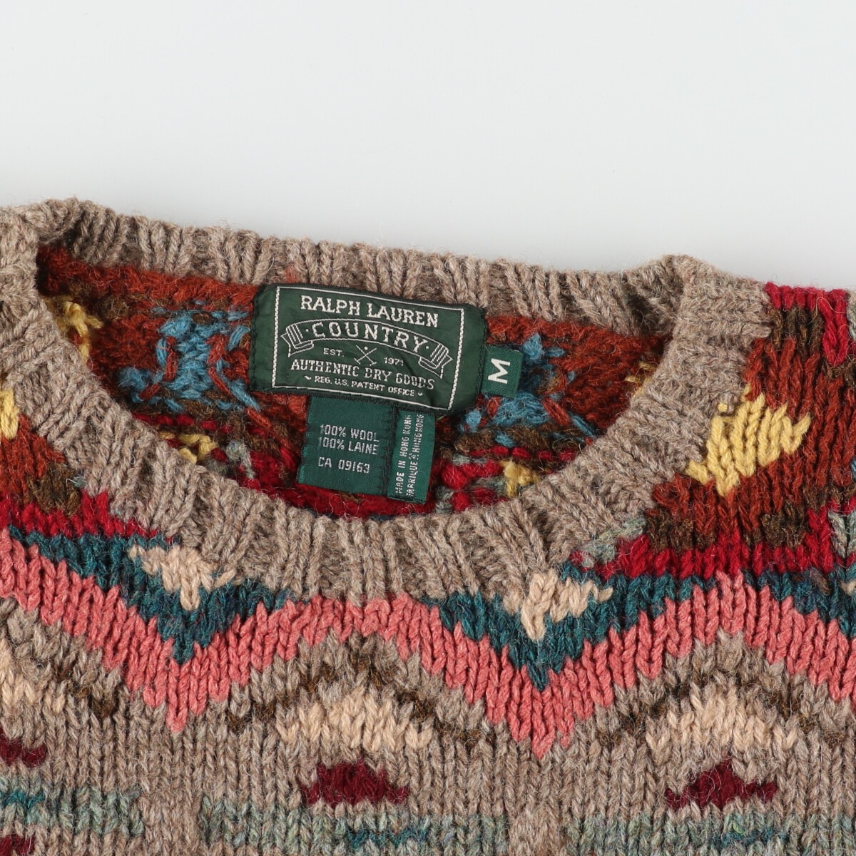 楽天市場】古着 ラルフローレン Ralph Lauren COUNTRY カントリー 総柄