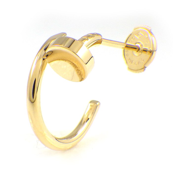 楽天市場】カルティエ Cartier ピアス ジュスト アン クル 釘モチーフ