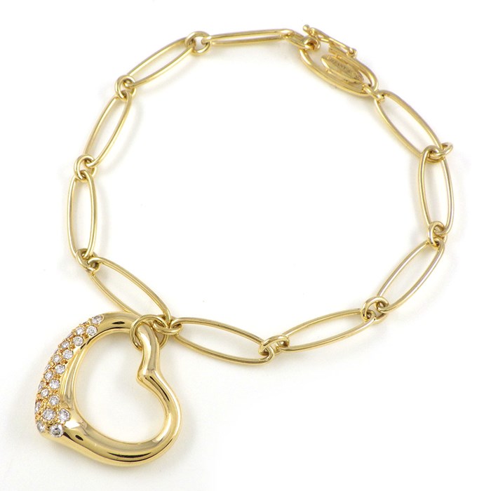 ティファニー ヴィンテージ パフハート オーバルリンク ブレスレット
