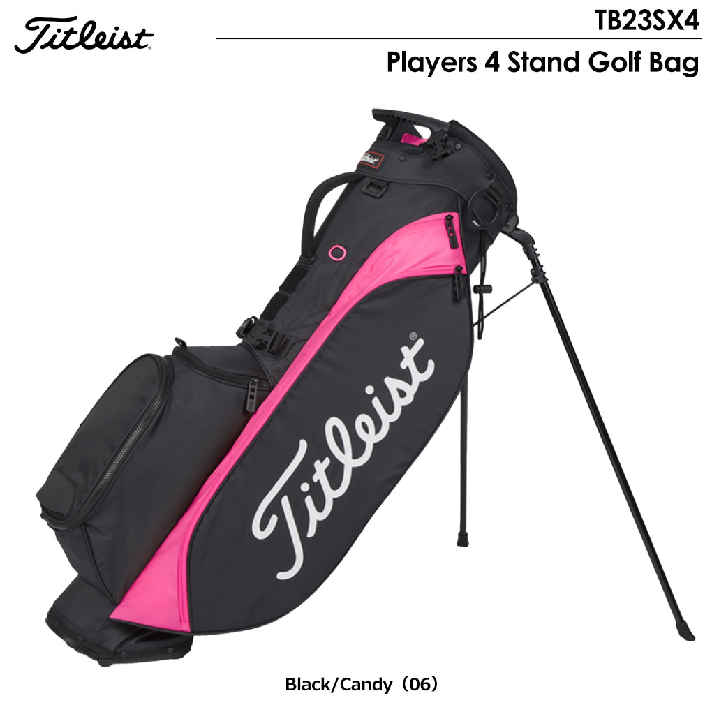 楽天市場】タイトリスト 2023 Players 4 Stand Golf Bag TB23SX4-06