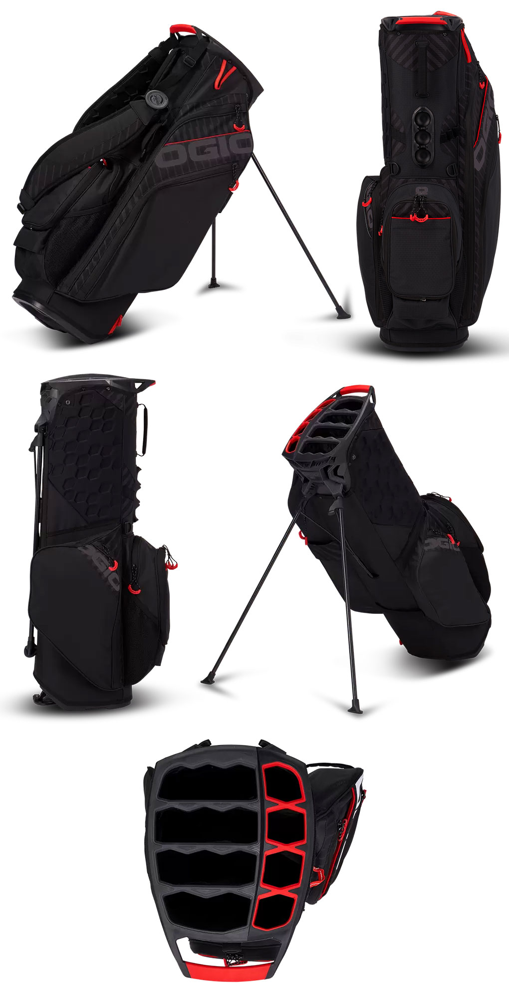 楽天市場】オジオ OGIO キャディバッグ 10型 WOOD HYBRID 24 47インチ