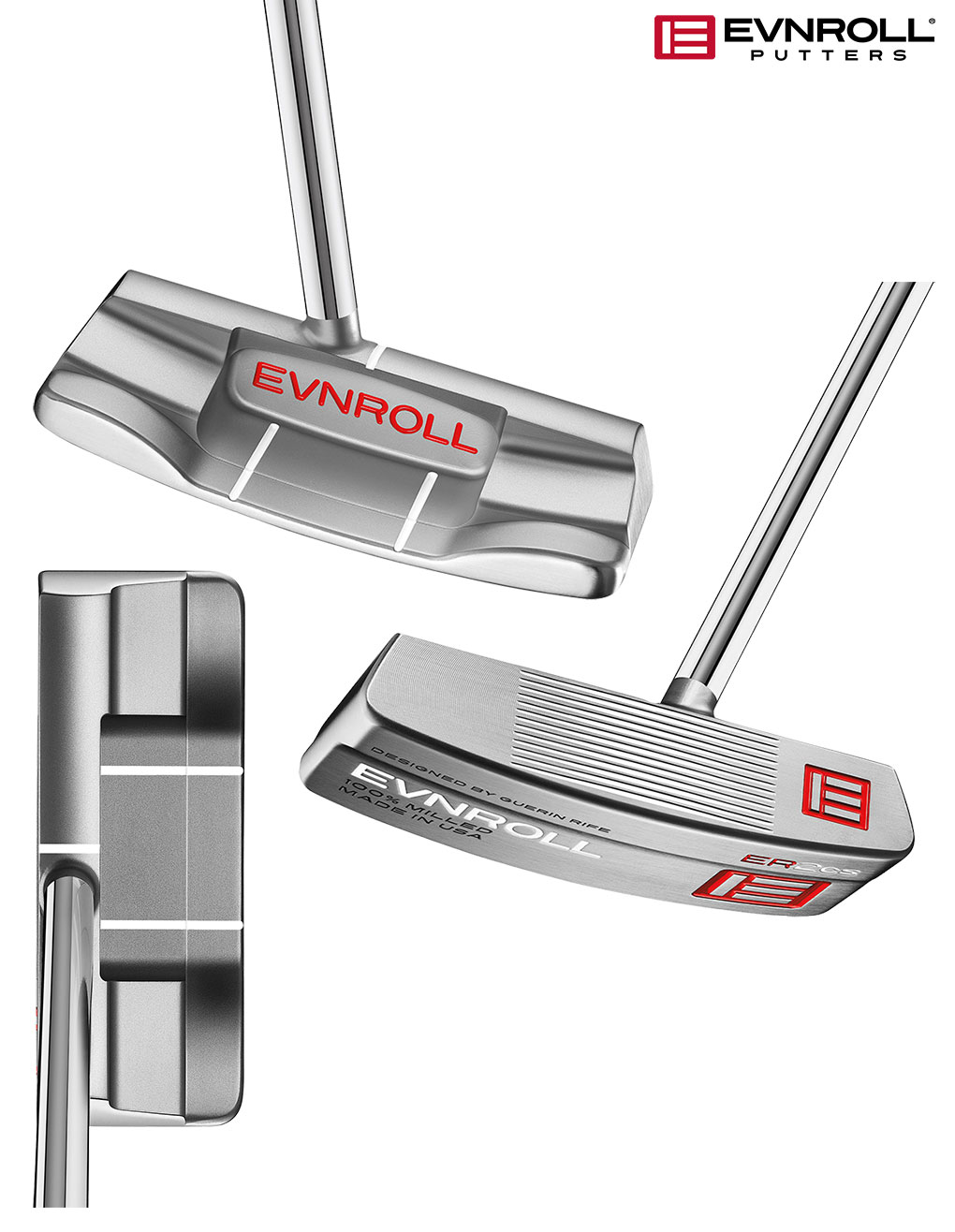 楽天市場】イーブンロール ER2 CS パター センターシャフト メンズ 右