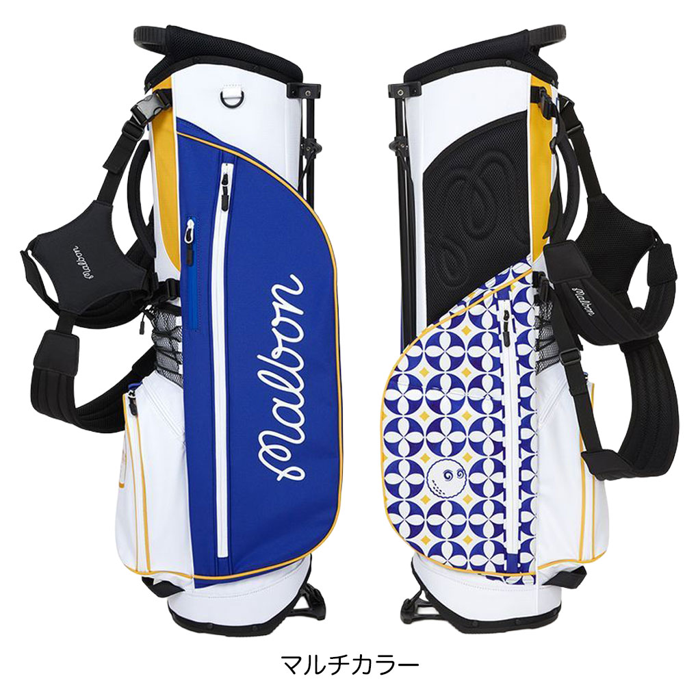 25マルボン ゴルフ Malbon golf キャディバッグ ゴルフバッグ人気 25