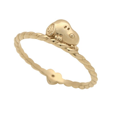 楽天市場】スヌーピー ＆ ハート Peanutsリバーシブル ピンキー リング