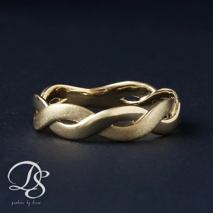 楽天市場】k18 リング ツイストの通販