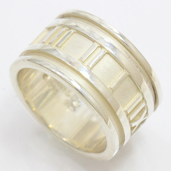 楽天市場】Tiffany&Co.(ティファニー) アトラスワイドリング 13号