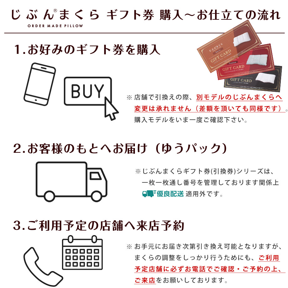 楽天市場】【ネット限定商品】じぶんまくら レギュラー ギフト券 43