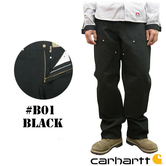 楽天市場】Carhartt カーハート B01 ダブルニー ダブルフロント ワーク