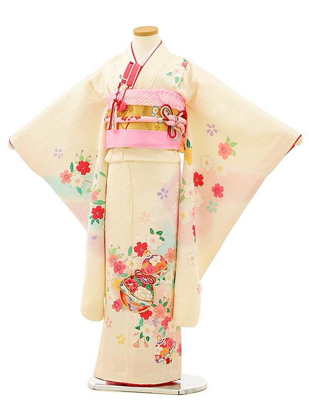 楽天市場】七五三 着物 7歳 フルセット レンタル 女の子 7978 (高級