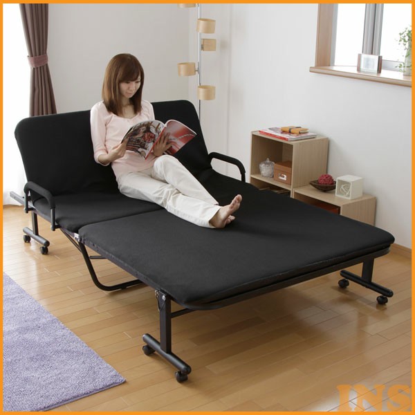 楽天市場】折りたたみベッド セミダブル OTB-SD アイリスオーヤマ