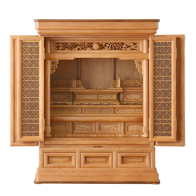 楽天市場】国産仏壇 唐木仏壇 「屋久杉28号」 屋久杉 仏壇 : 仏壇