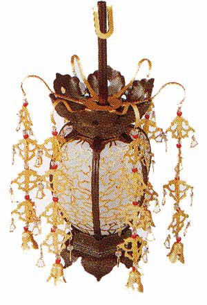 楽天市場】真鍮 琉華形 院玄瓔珞（ようらく ヨウラク 珱珞） （1対