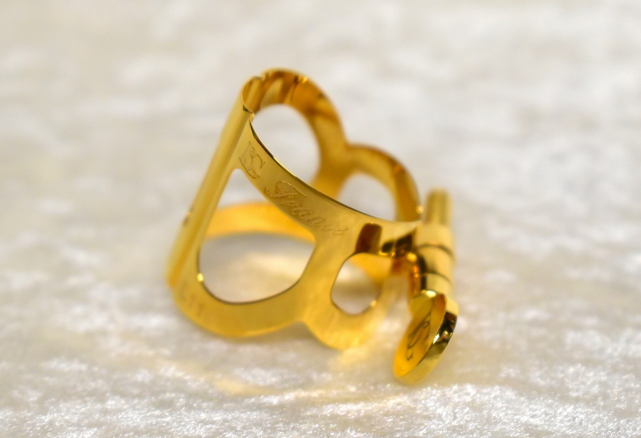 BG アルトサックスリガチャー Tradition GP(ゴールド) L11 BG アルト