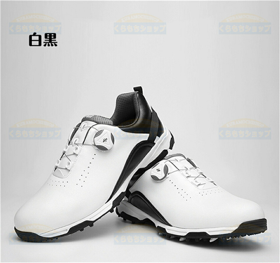 楽天市場】超繊皮 滑り止めスパイク ゴルフシューズ メンズ PGM