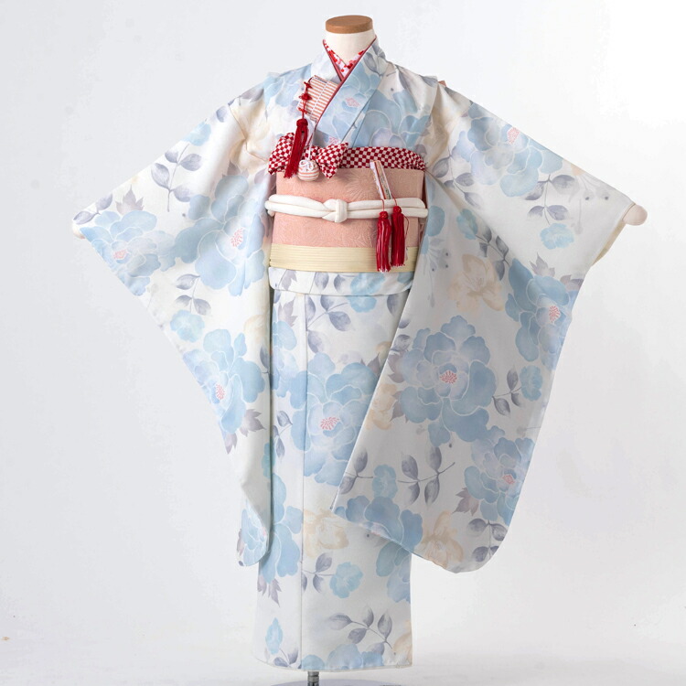 楽天市場】【レンタル】七五三 着物 7歳 四つ身セット(結び帯セット