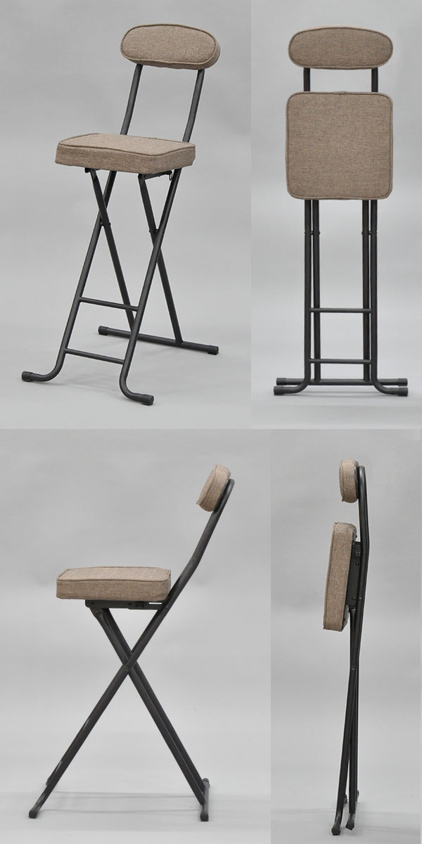 楽天市場】キッチンチェア 折りたたみ (単品)幅38cm 奥行52cm 高さ93cm