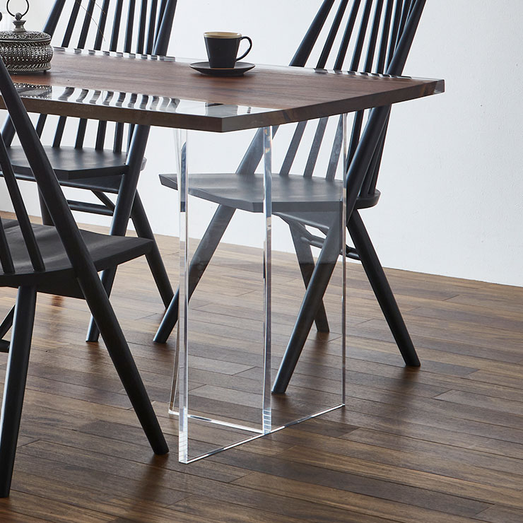 楽天市場】アクリル脚 テーブル 脚 パーツ LEG-TA／CL 単品販売 2脚