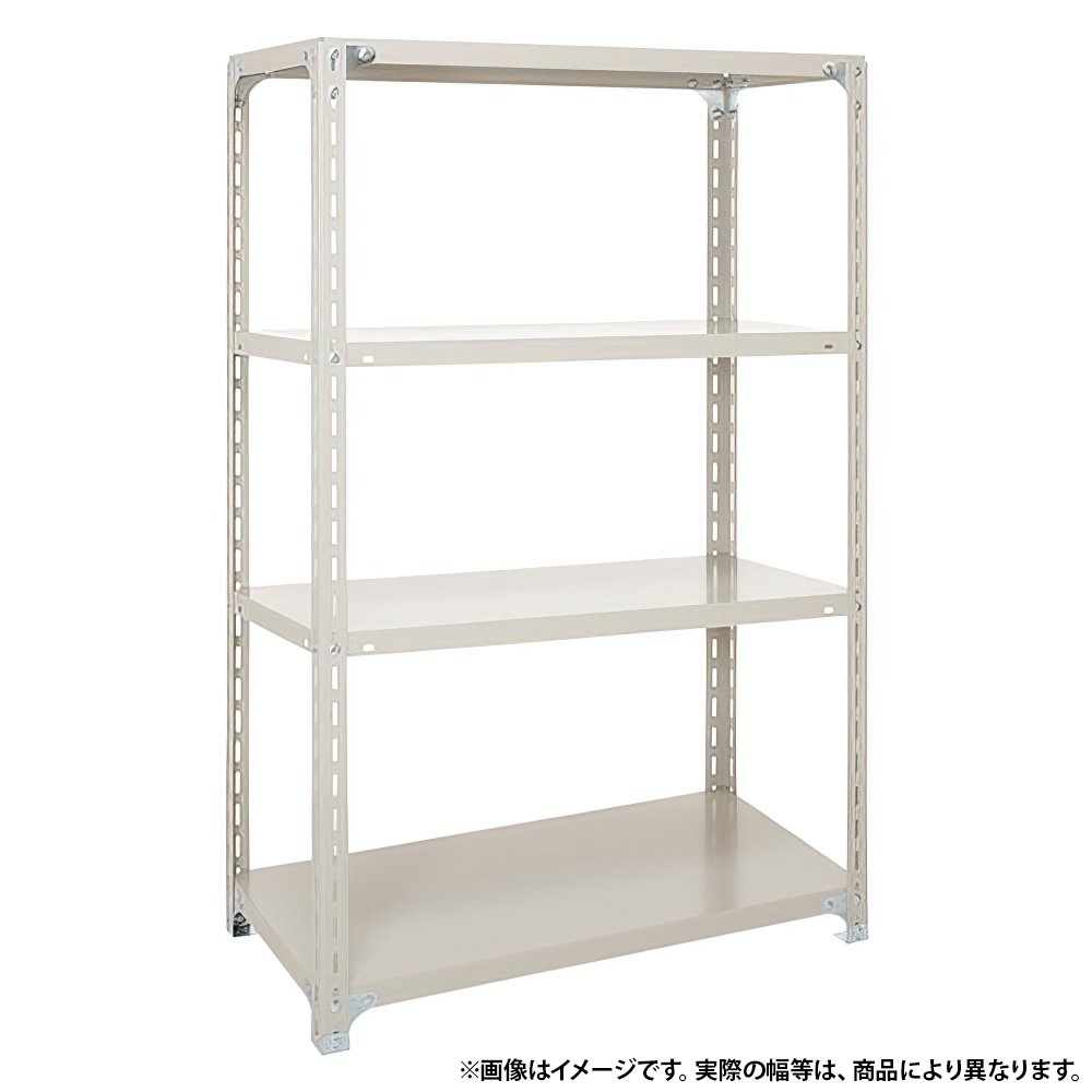 楽天市場】【法人宛限定】4段軽量スチールラック H1200 W1200 D300