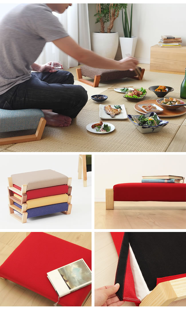 楽天市場】正座や胡坐に最適な座椅子ZAGAKU(ザガク) 01※代引き不可