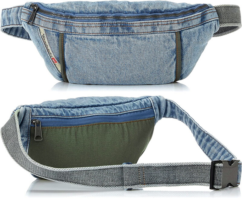 楽天市場】DIESEL ディーゼル ボディーバッグ ブラックホワイトジャ