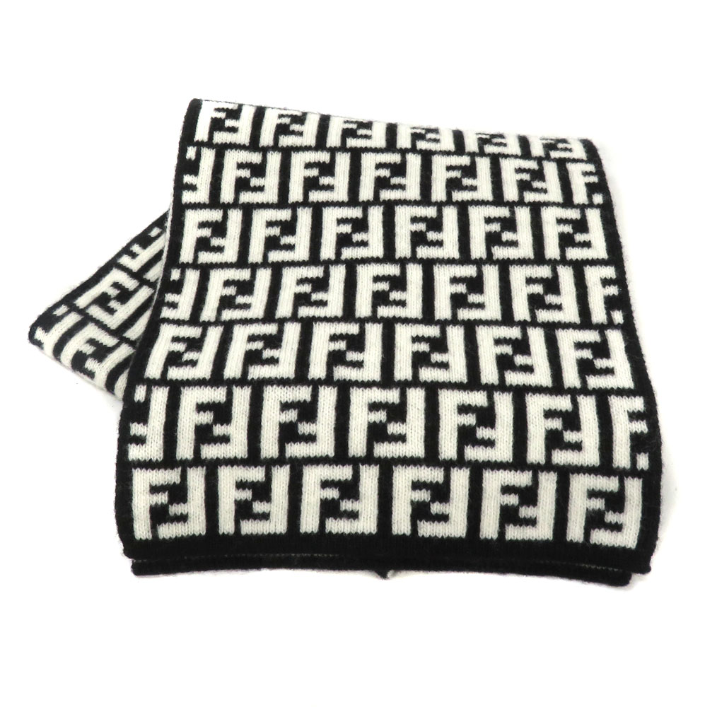 楽天市場】フェンディ Fendi FXS346 ズッカ マフラー メンズ