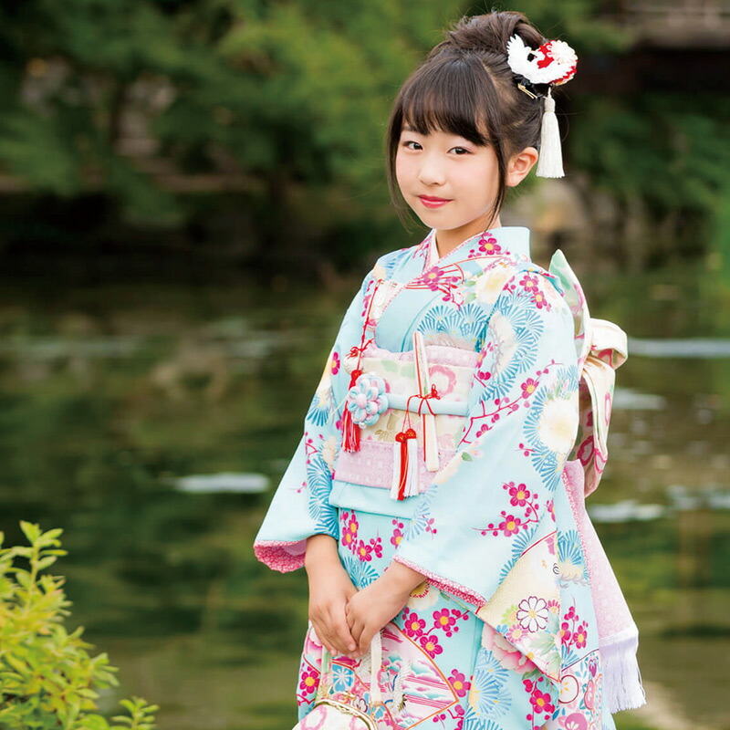 楽天市場】【レンタル】753 七五三 着物 7歳 フルセット 女の子