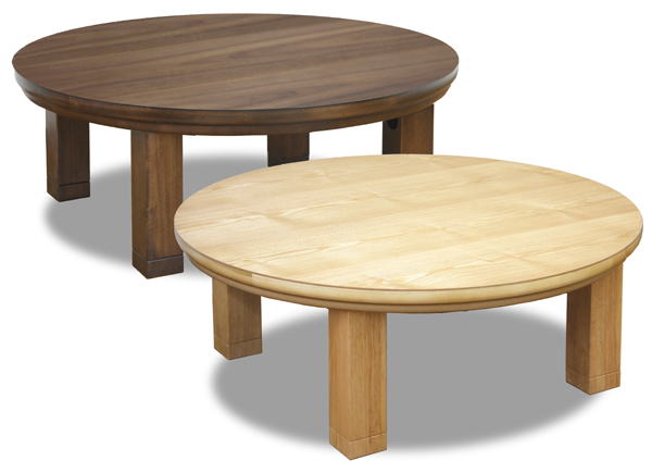 楽天市場】こたつ 家具調こたつ コタツ マリン 円形 丸型 110cm丸