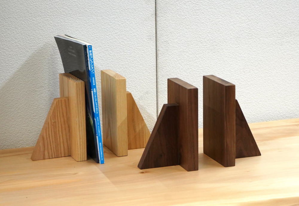 楽天市場】ブックスタンド 木製ブックスタンド A型 2個組 ブックエンド