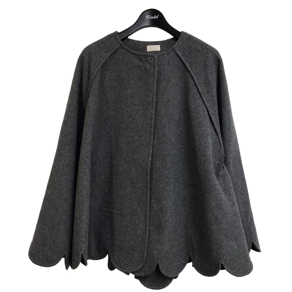 本日のち20000円cygneスカラップケープ ブラック