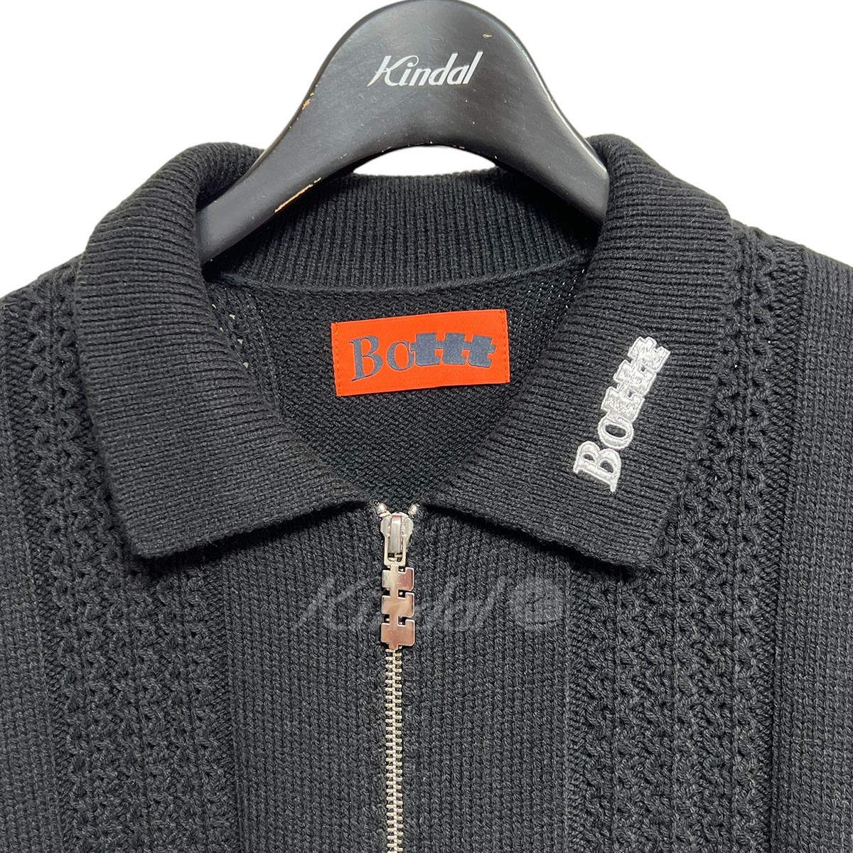 TTTMSW×BoTT Zipカーディガン サイズL bottt Bottt Zip up polo BoTT