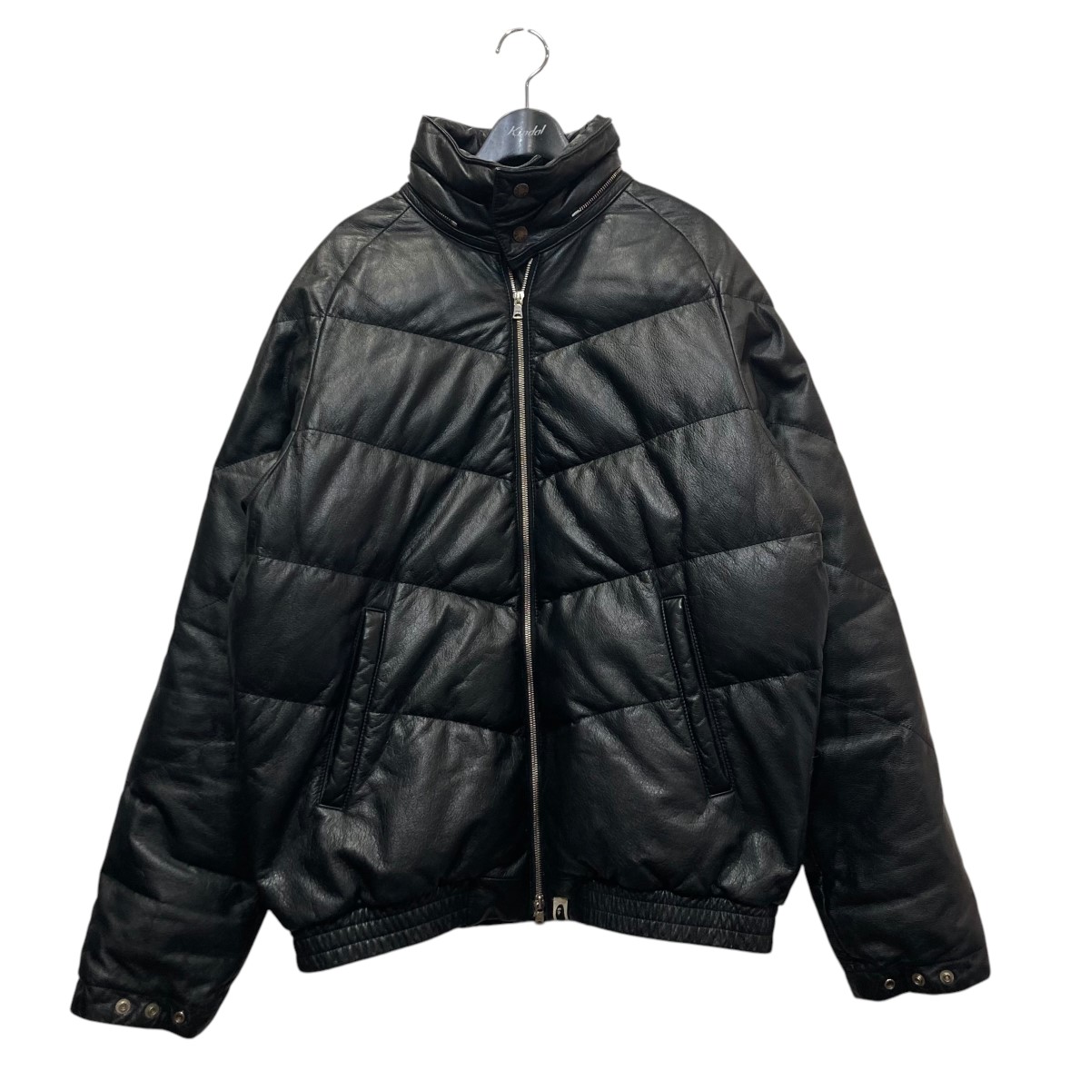 楽天市場】【中古】A BATHING APEレザーダウンジャケット ブラック