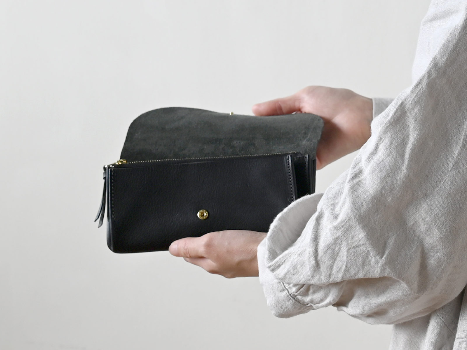 楽天市場】【革の表情を選べる】《新仕様》CINQ (サンク) 長財布