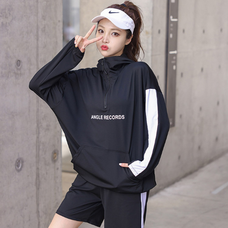 楽天市場】レディース 長袖 上下セット 女性 4点セット 水陸両用 体型