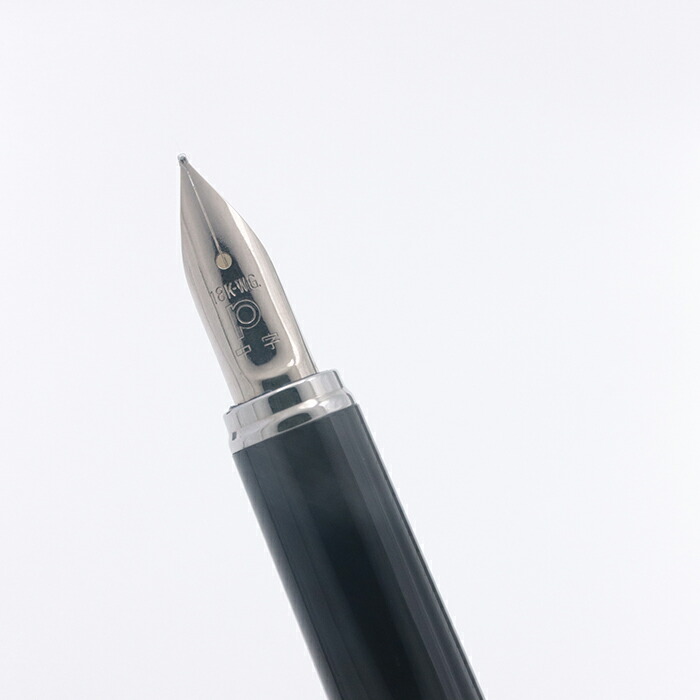 楽天市場】PLATINUM プラチナ 万年筆 リビエール 格子 シルバー