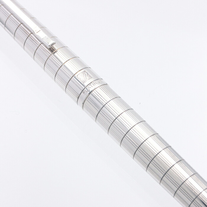 楽天市場】PLATINUM プラチナ 万年筆 リビエール 格子 シルバー