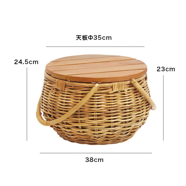 楽天市場】【特典あり】THE AROROG ジ アラログ バスケットテーブル