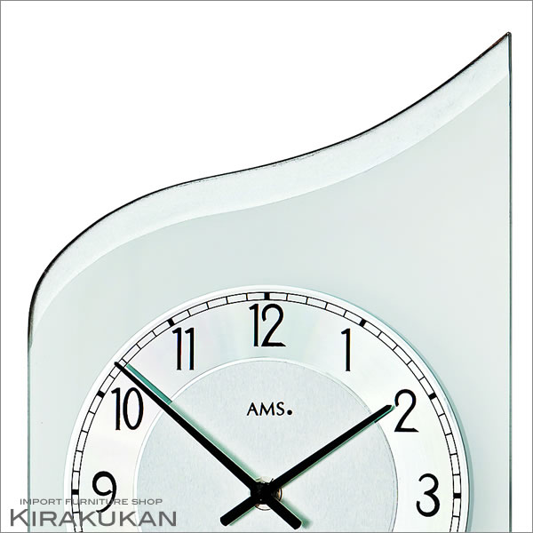 楽天市場】輸入時計 AMS アームス社ドイツ製 .クォーツ 壁掛け時計