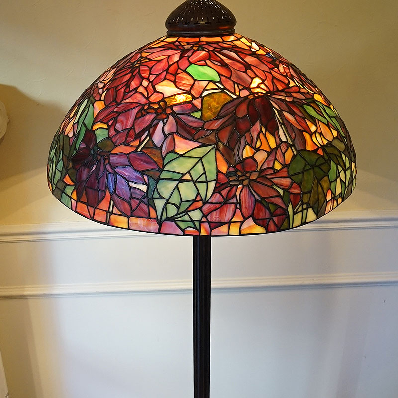 楽天市場】ヴィンテージ ステンドグラス フロアーランプ ティファニー