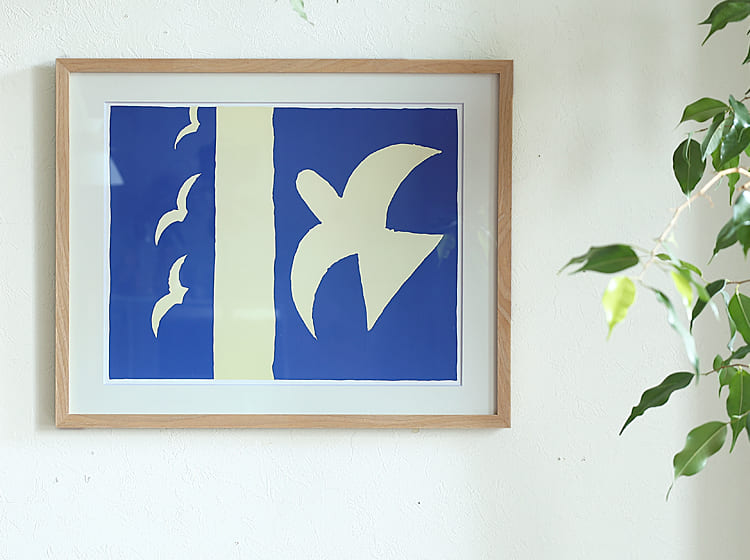 楽天市場】アートポスター ジョルジュ・ブラック 「Oiseaux,1955