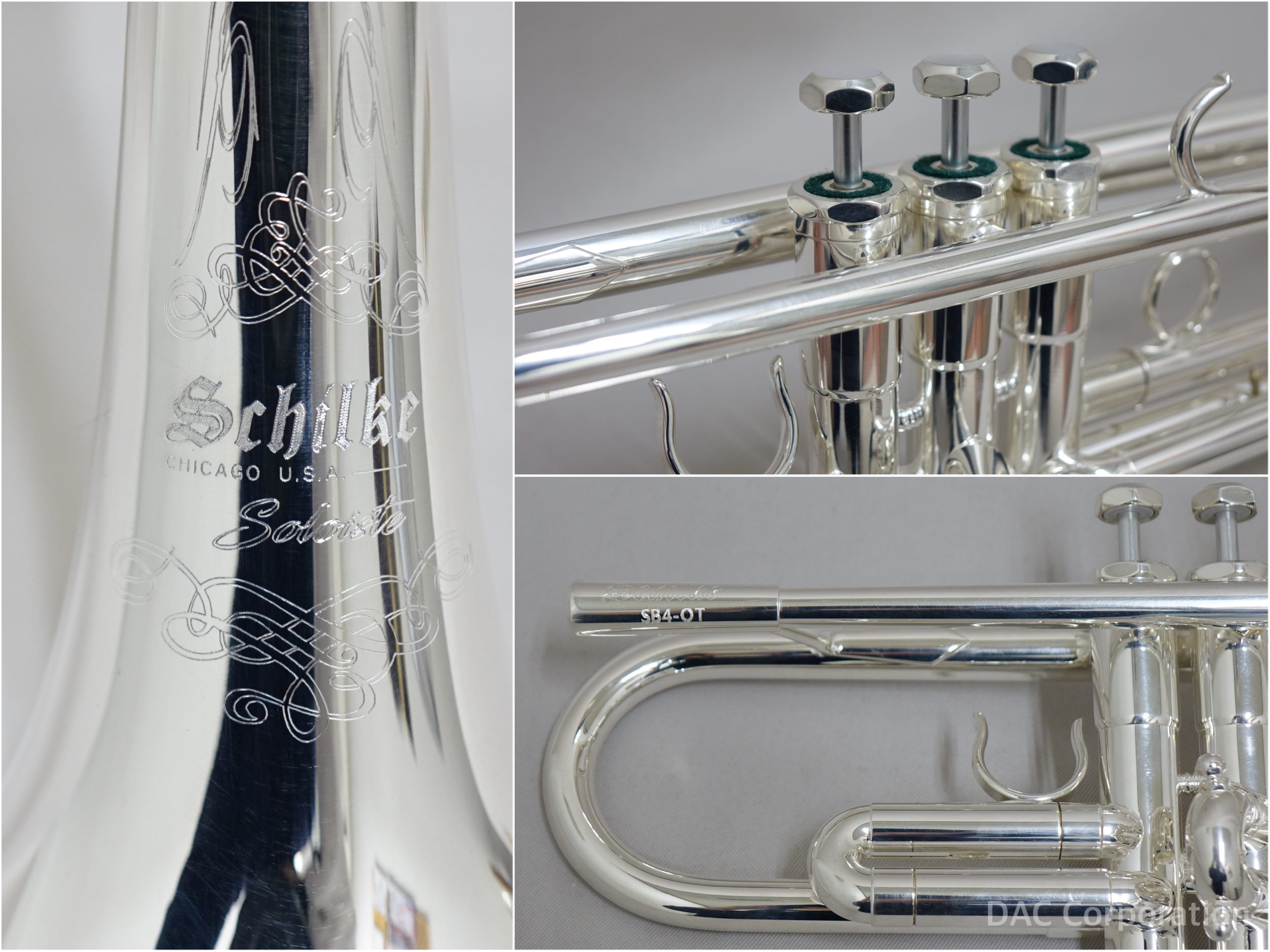 超美品 シルキー B♭トランペット B2 1971年製 シリアル4,000番台 超美