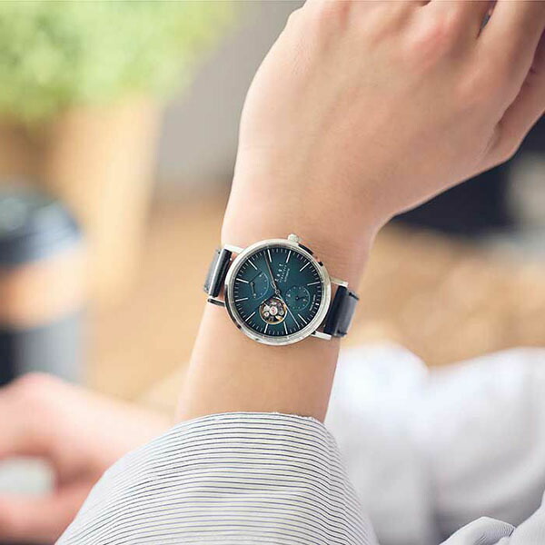 楽天市場】Knot ノット 時計 CAP-38 メカニカルオープンハート